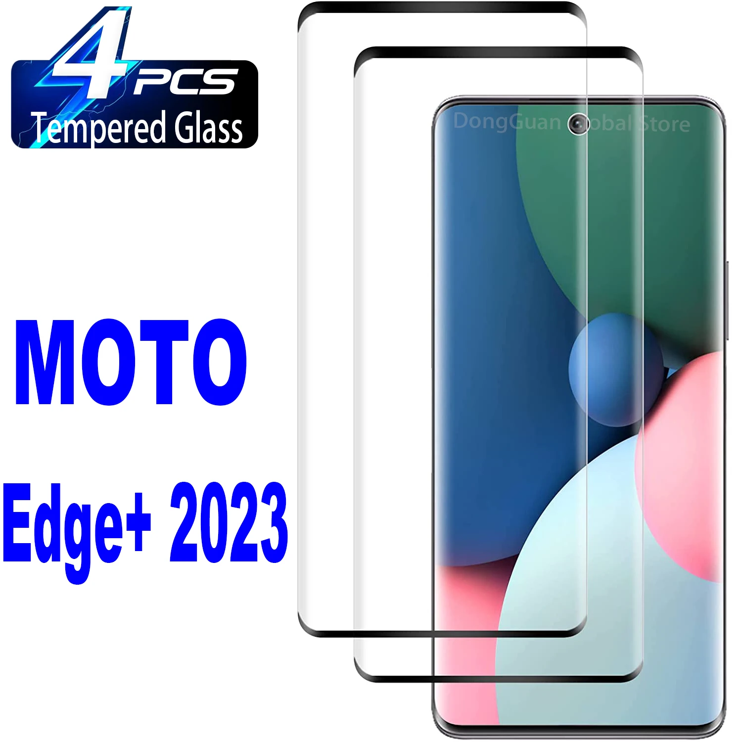 1/4 шт. Закаленное стекло Для Motorola Moto Edge + 2023 Защитная стеклянная пленка