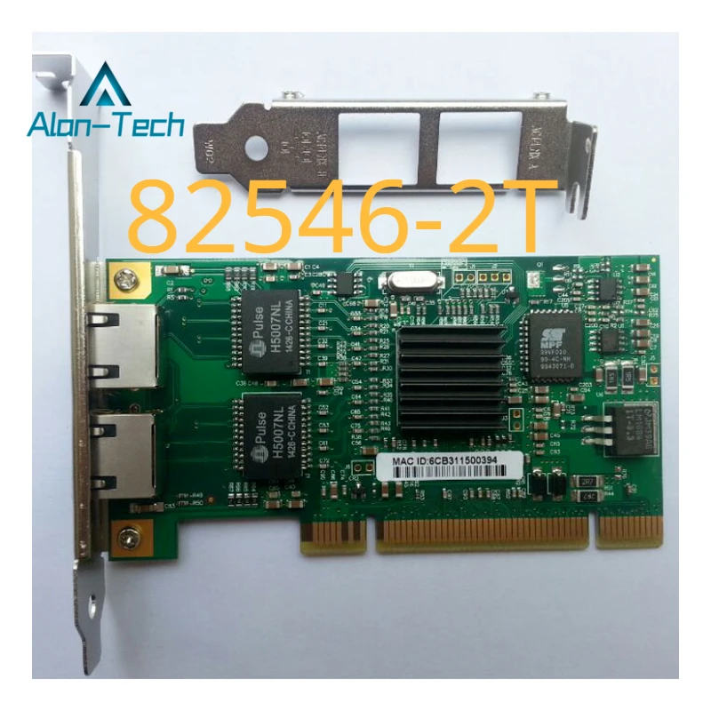 Встроенный сетевой адаптер tel82546, двухпортовый гигабитный сетевой адаптер PWLA8492MT, сервер сетевого адаптера PCI