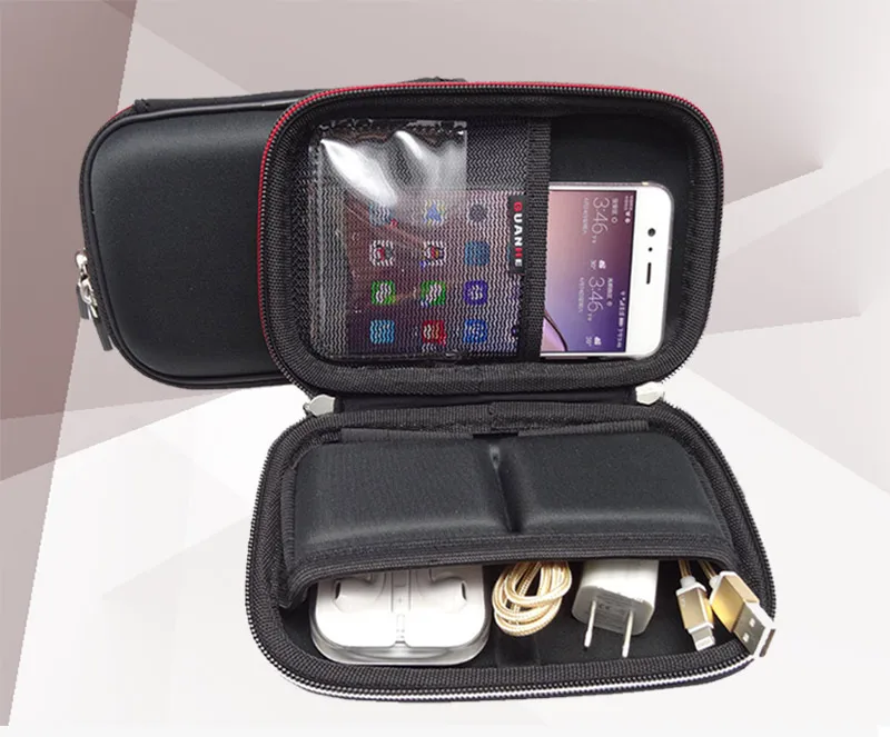 Чехол для хранения жесткого диска GUANHE, сумка-футляр для мыши, мобильного телефона, кабелей, SSD, корпуса жесткого диска, блока питания
