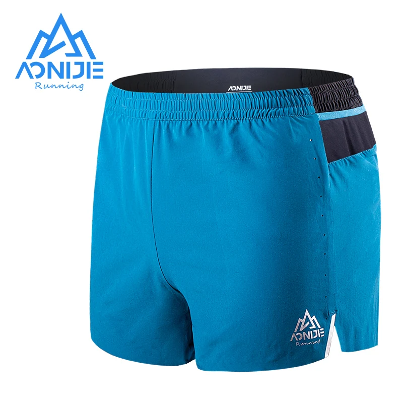 AONIJIE F5101 Мужские спортивные быстросохнущие шорты, легкие боксеры с эластичным поясом, плавки-джемы с карманами для занятий в тренажерном зале, бегом, фитнесом